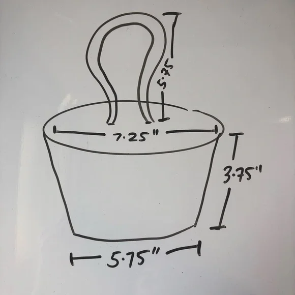 Vintage - Navy Woven Lucite Round Box Purse - Picture 7 of 7